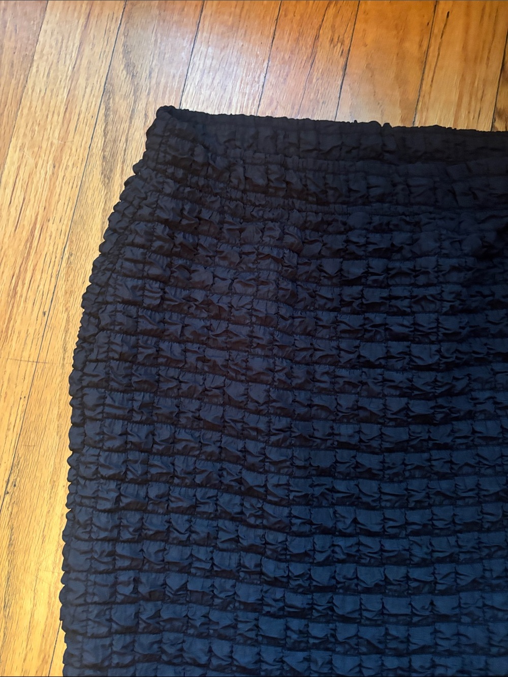 Urban Outfitters Black Textured Pencil Skirt - Picture 3 of 5